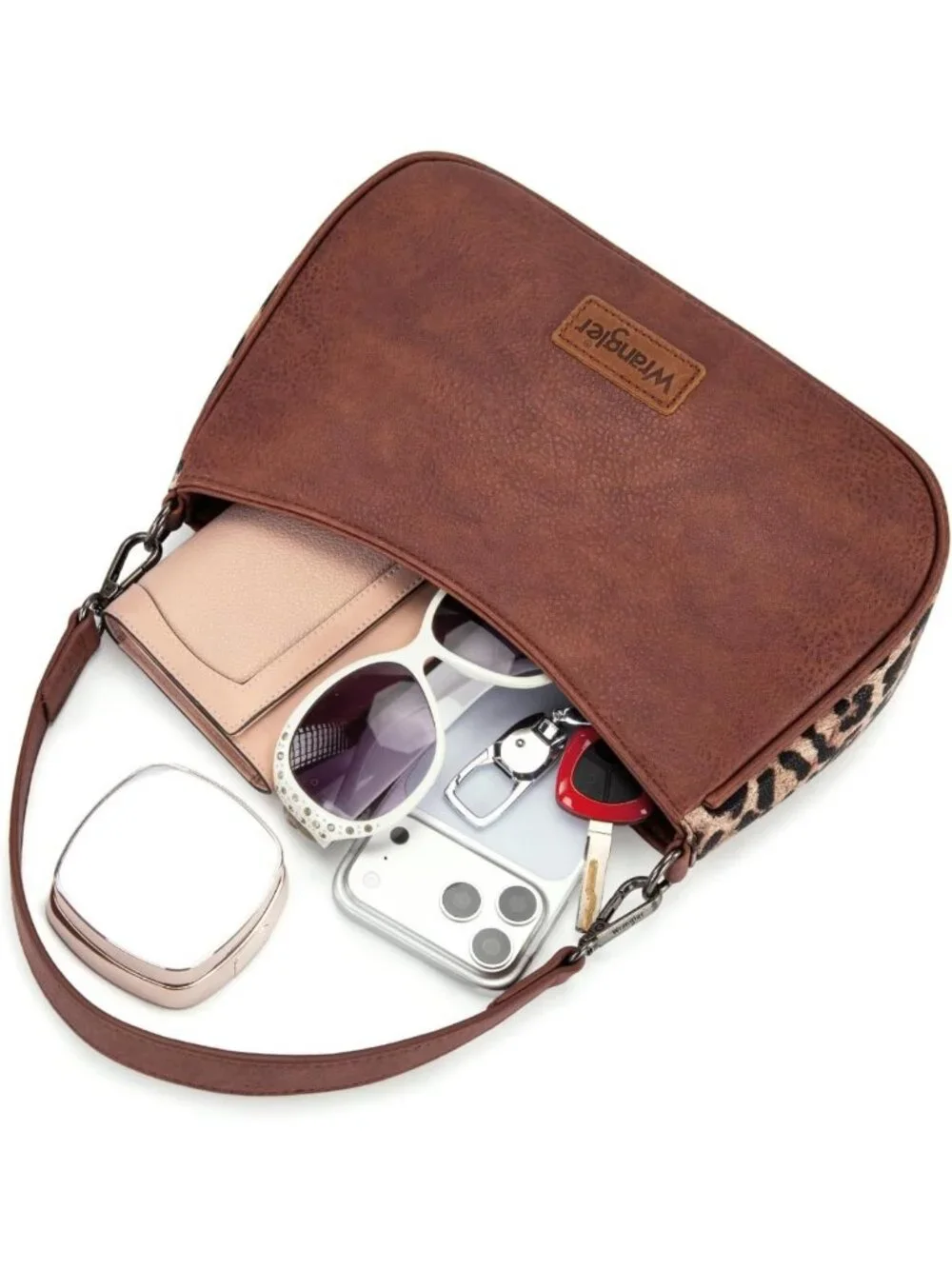 Stylish Western-Inspired Hobo Shoulder Bag for Women - Small Purse Handbag
